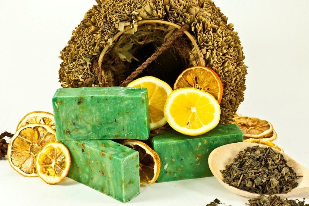 Misket Limonu & Yeşil Çay Sabun / Lime & Green Tea Soap 95 gr